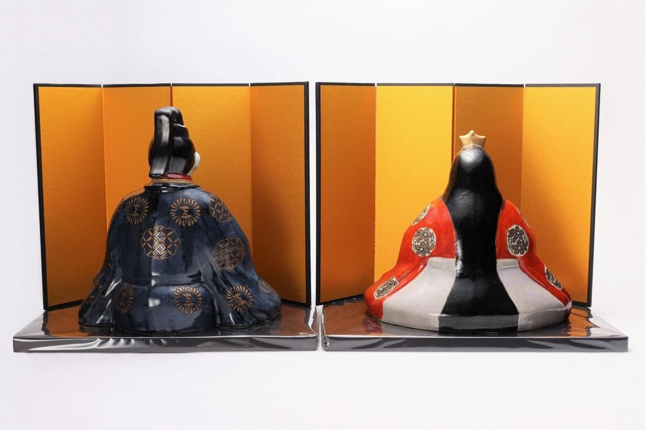 ☆円左ェ門窯 ひな人形(大)(屏風・台付) - 有田焼の通販サイト 丸兄