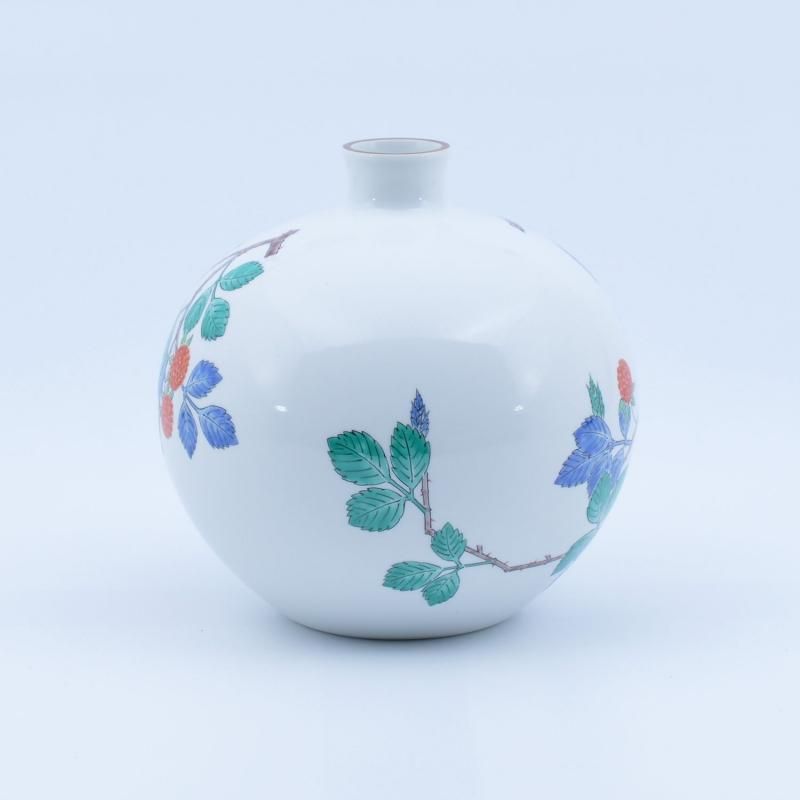 有田焼 色絵栗兎文瓶 【公式通販】