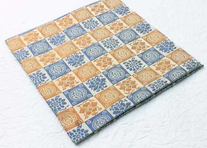 土田友湖作-遠州緞子古帛紗 - 京都富小路の和装小物専門店きねや