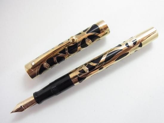 シェーファーノスタルジア万年筆スターリングシルバー14K