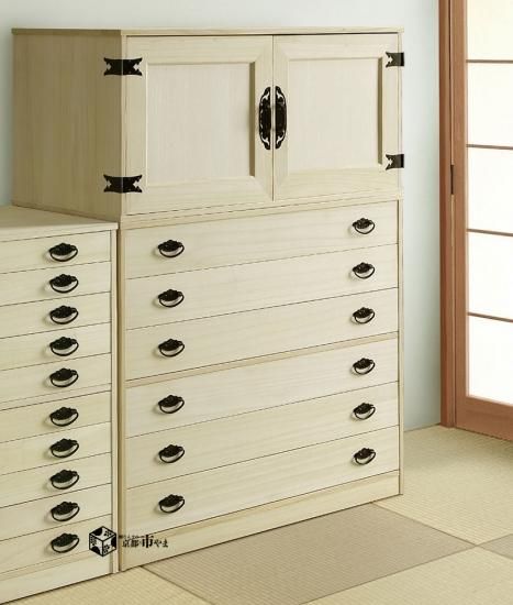 訳あり】総桐箪笥｜防湿・防虫 和モダン 収納 レトロ タンス 5段 訳あり】