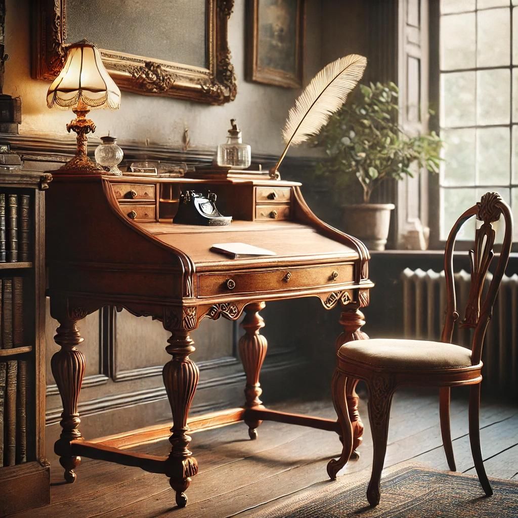 イギリス アンティーク家具 ビューロー 机 1930年頃 882A イギリス