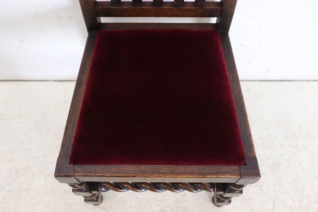 イギリス アンティーク 家具 ダイニング チェア 1930年頃 椅子 591A4