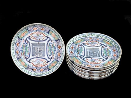 大聖寺伊万里 伊万里 古伊万里 小皿 豆皿 大明年製 色絵 金襴手 花の図