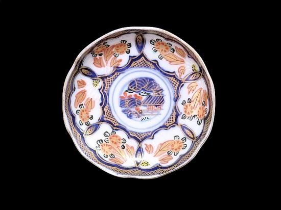 李朝 古染付 白磁 古玩 アンティーク李朝 菓子皿 豆皿 鑑賞陶器 1客