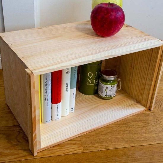 BEAMS EYE on AOMORI 令和のりんご箱（大）フタ付き（つながるりんご