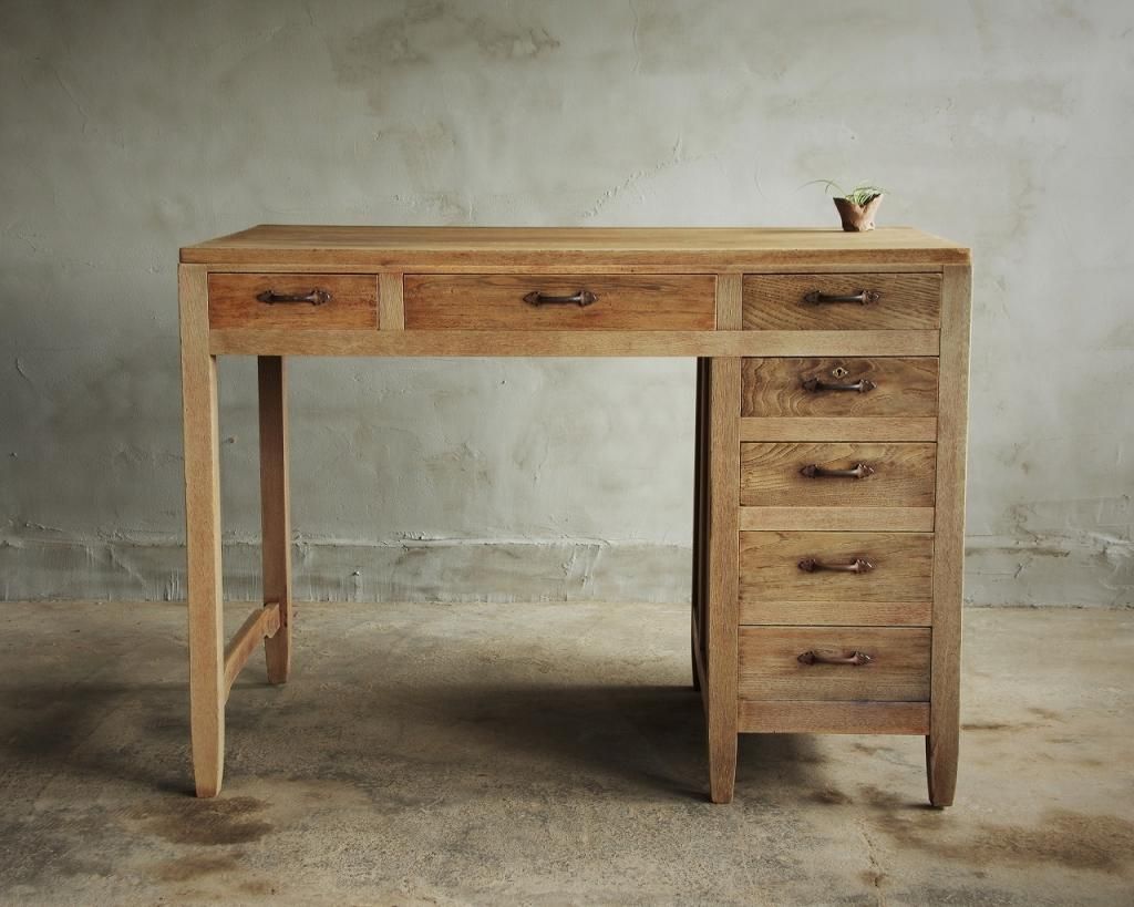 片袖机／デスク アンティーク 古家具