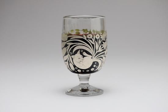 銀彩ゴブレット（A）・平田友美 - 暮らしを楽しむうつわ・作家ものの和