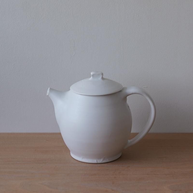 馬場勝文 / 251216 白磁マット ポット - RHINES