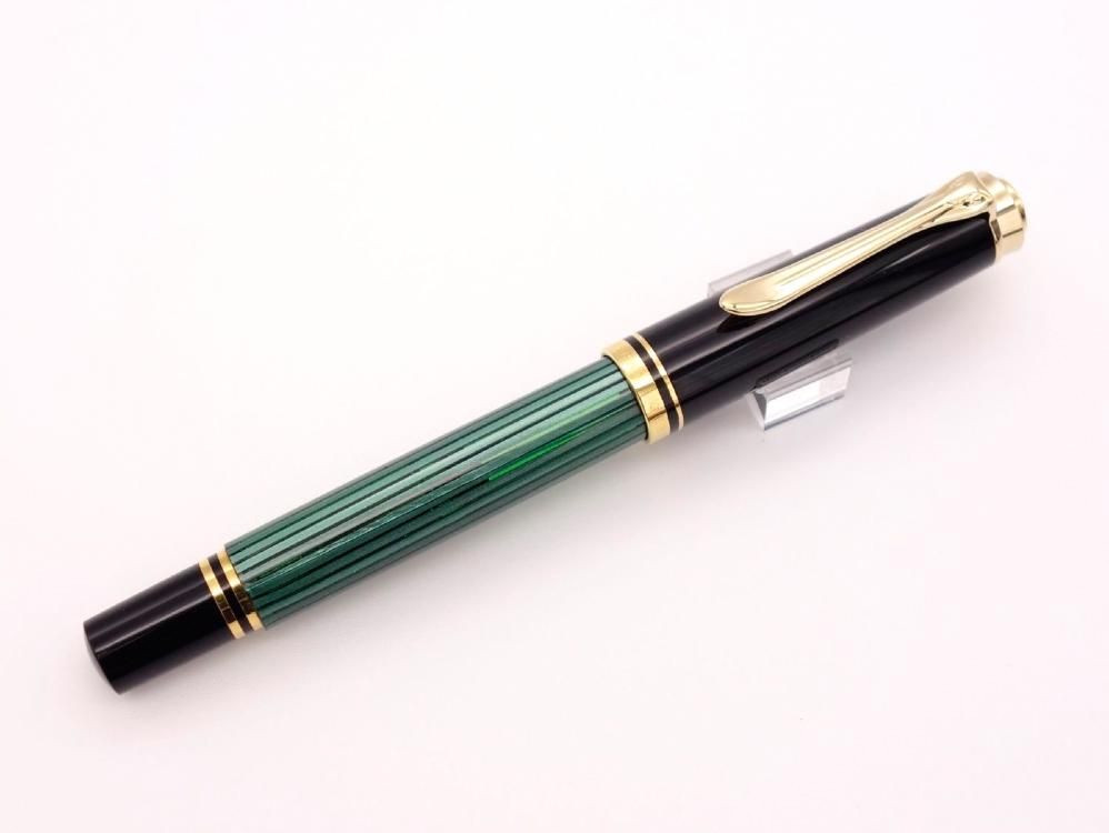 Pelikan ペリカン スーベレーン M300 緑縞 EF PELIKAN ペリカン M300