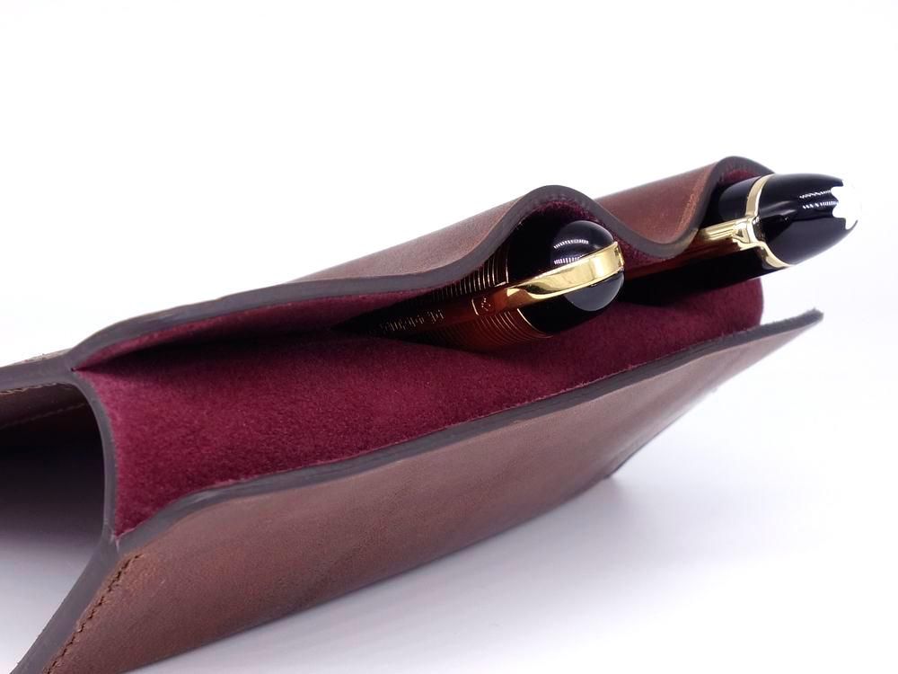 Pen and message. オリジナルペンレスト兼用万年筆ケース ダグラスⅡ