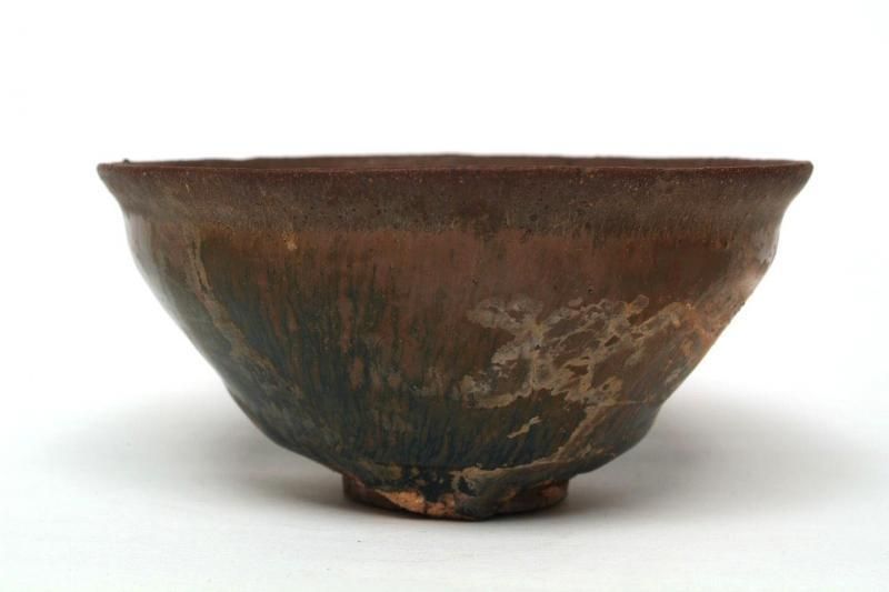 古玩 建窯 禾目天目茶碗 - 書道用具専門店 西本皆文堂 オンラインショップ