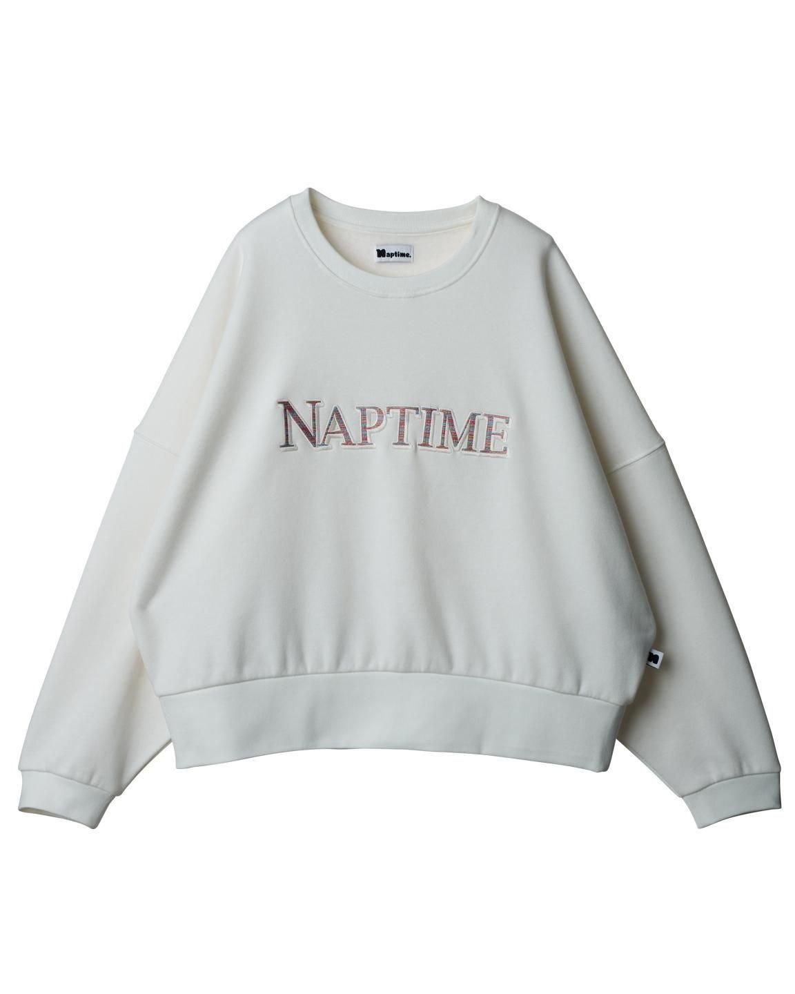naptime プルオーバースウェット プルオーバーSWEAT-WHITE - Naptime