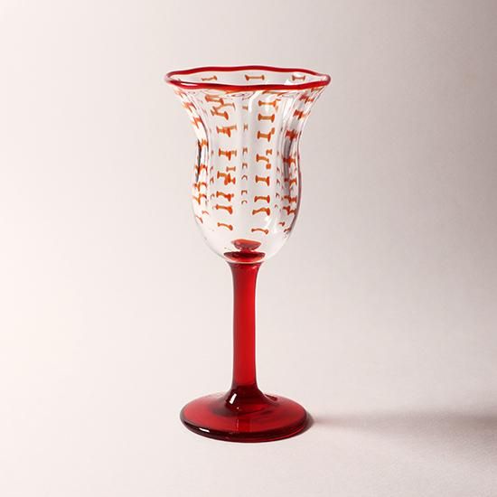 迫二郎作ワイングラス