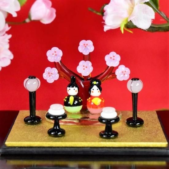 ミニチュアガラス細工｜きのこRD｜フォーカートグラスワークス