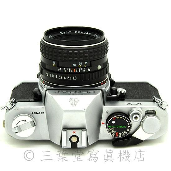 PENTAX K2 Chrome + smc PENTAX 55mm F1.8 - 三葉堂寫眞機店オンライン