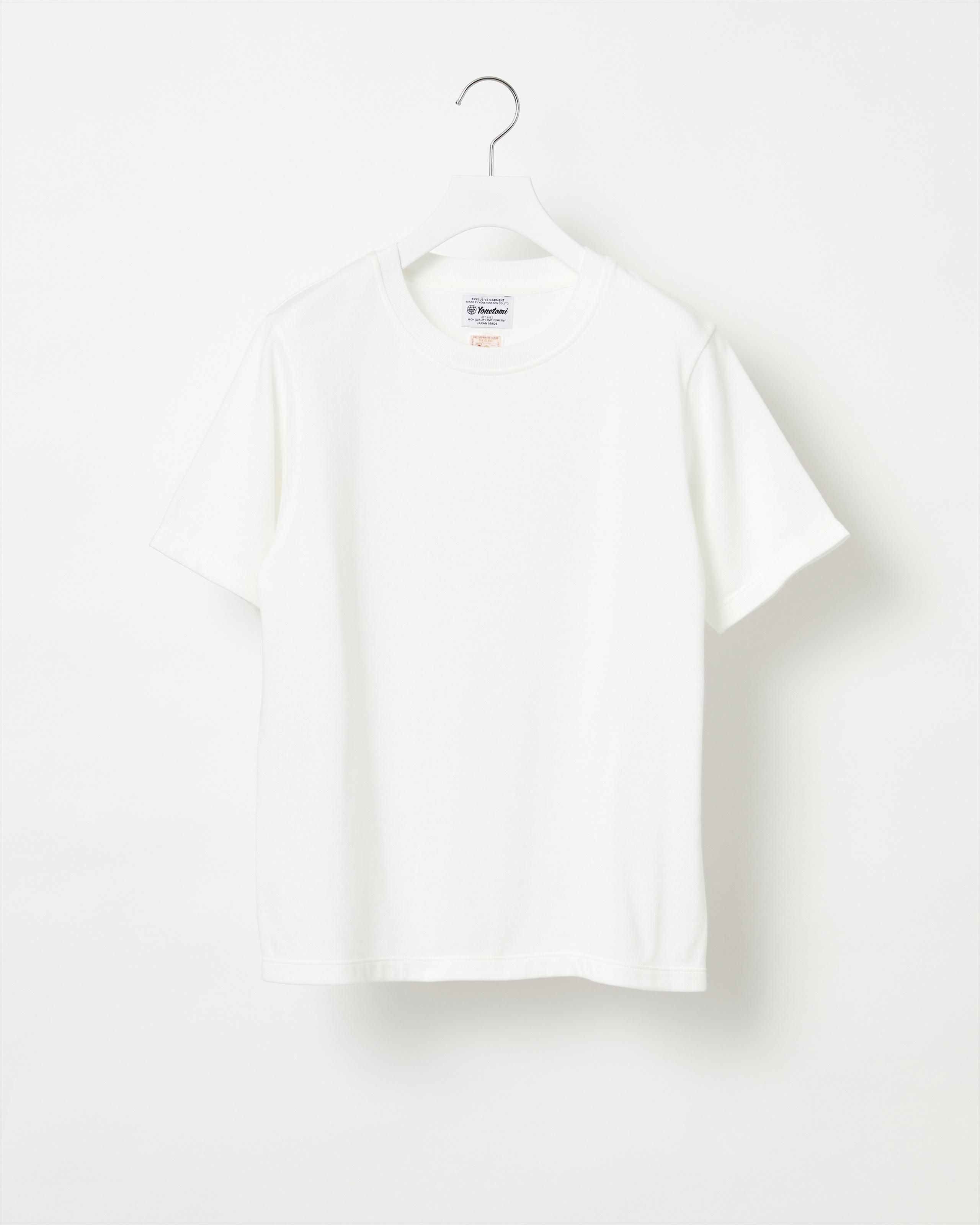 RIGID SEA ISLAND COTTON YOKO-MARUDO KNIT TEE - Yonetomi STORE