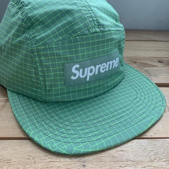 Supreme 2-Tone Ripstop Camp Cap 緑 16ss