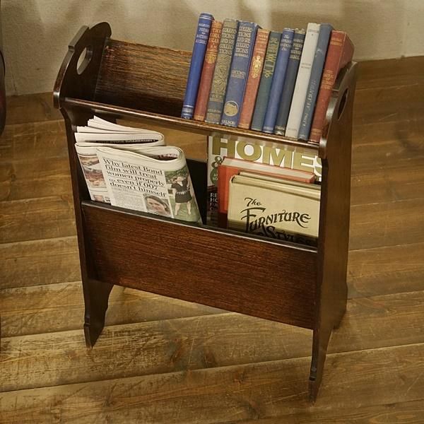 イギリス アンティーク 家具 マガジンラック 1960年頃 721A イギリス