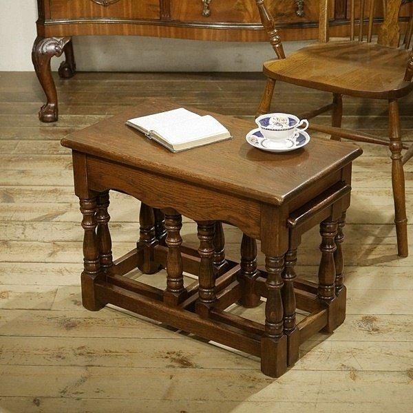 アンティークネストテーブル – 英国アンティーク家具専門店 神戸家具
