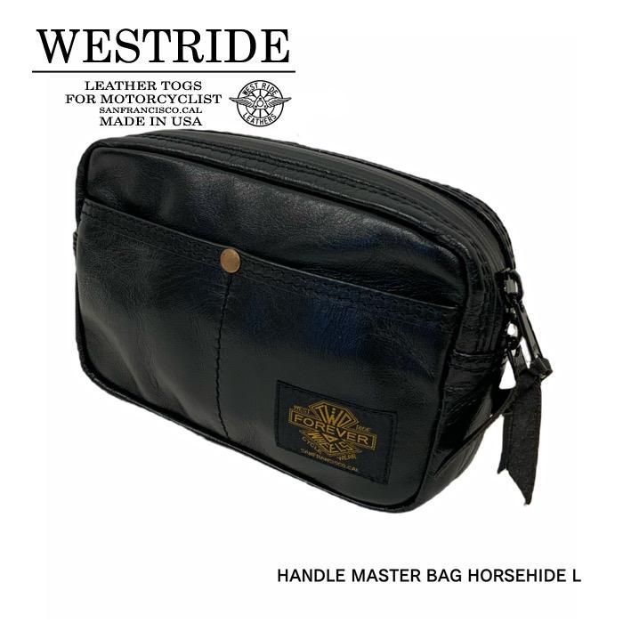 WEST RIDE/ウエストライド】HANDLE MASTER BAGサイズL REAL DEAL仙台