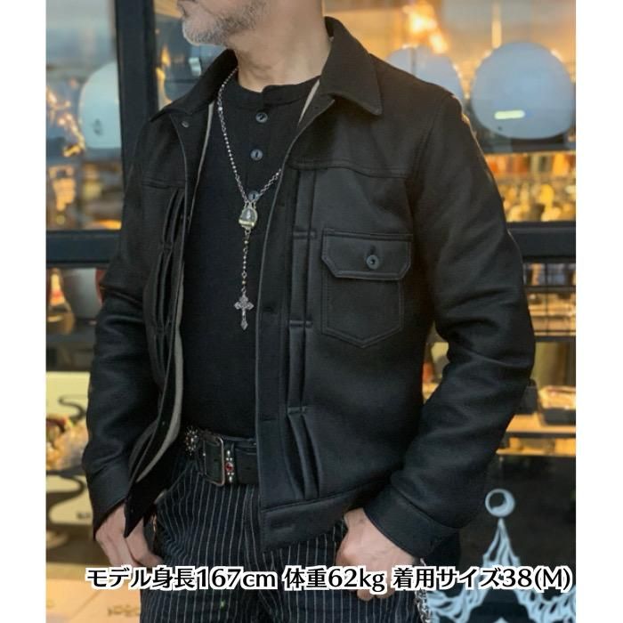 Y'2 LEATHER/ワイツーレザー】レザージャケット/ DB-140-25SP/DEER