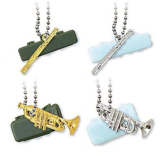 キラメッキ楽器#13 [アソート4種セット(4.フルート(ゴールド)/5