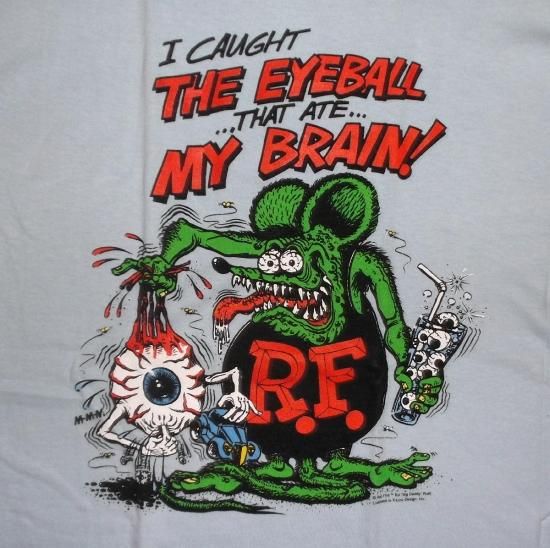 バンドTシャツ 通販 ラットフィンク RatFink Eye Ball,アイボール,公式