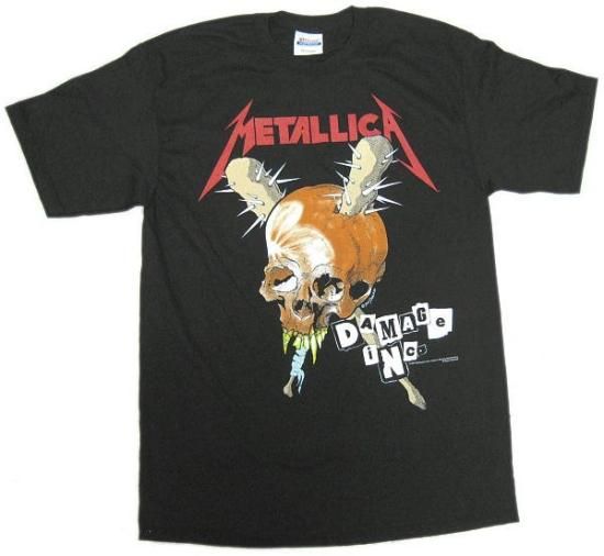 DIR EN GREY Tシャツ メタリカ LLICA DIR EN GREY Tシャツ メタリカ