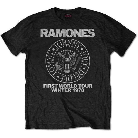 バンドTシャツ 公式 ラモーンズ RAMONES ロックTシャツ 公式 1stツアー