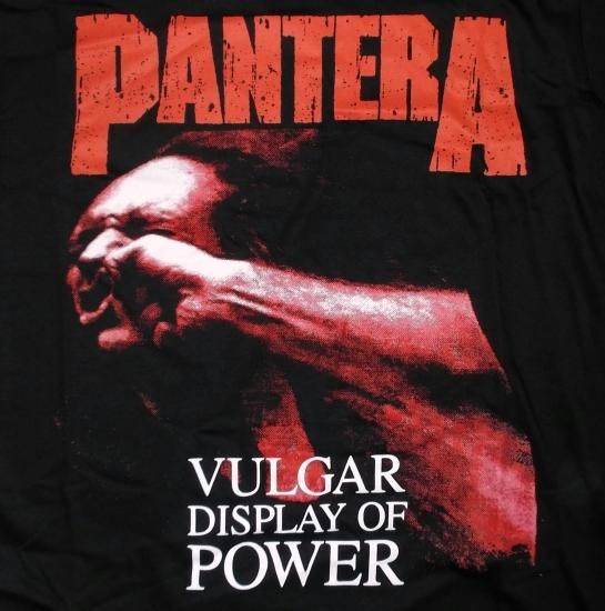 バンドTシャツ 通販 パンテラ,PANTERA,Tシャツ,俗悪,VULGAR DISPLAY OF