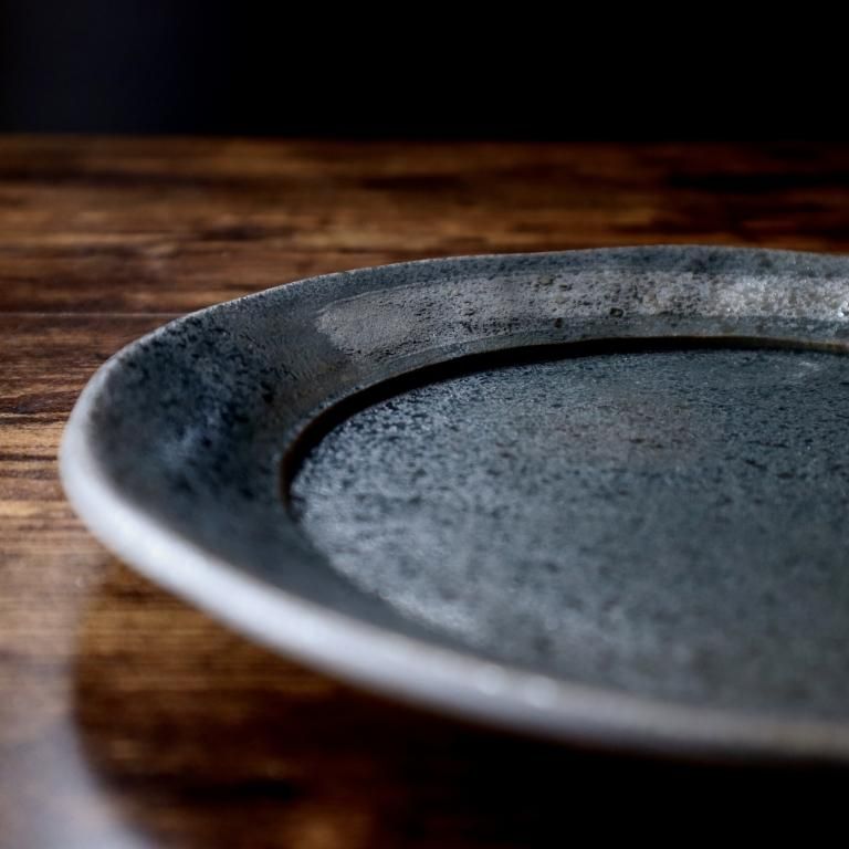 純銀】青海波 純銀製 銀皿 約92.6g 純銀盆 純銀】青海波 純銀製 銀皿