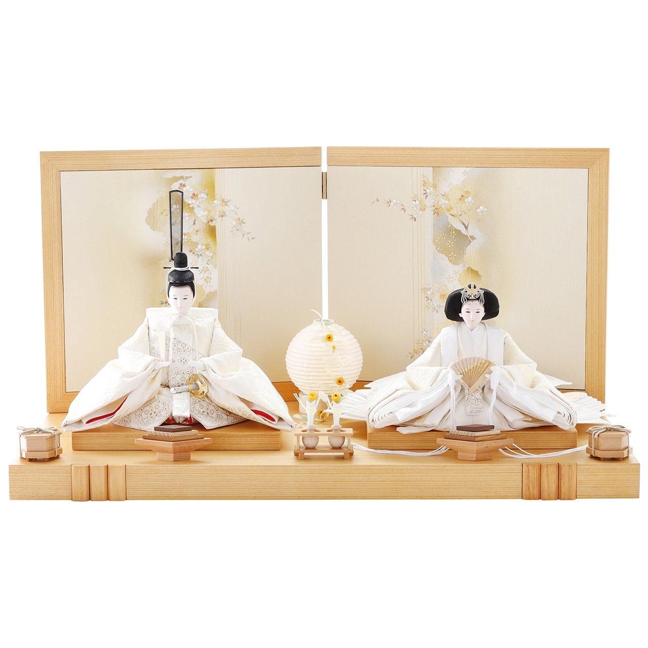 雛人形（ひな人形）「真のひかり」｜田村芙紗彦 親王飾り｜おしゃれで