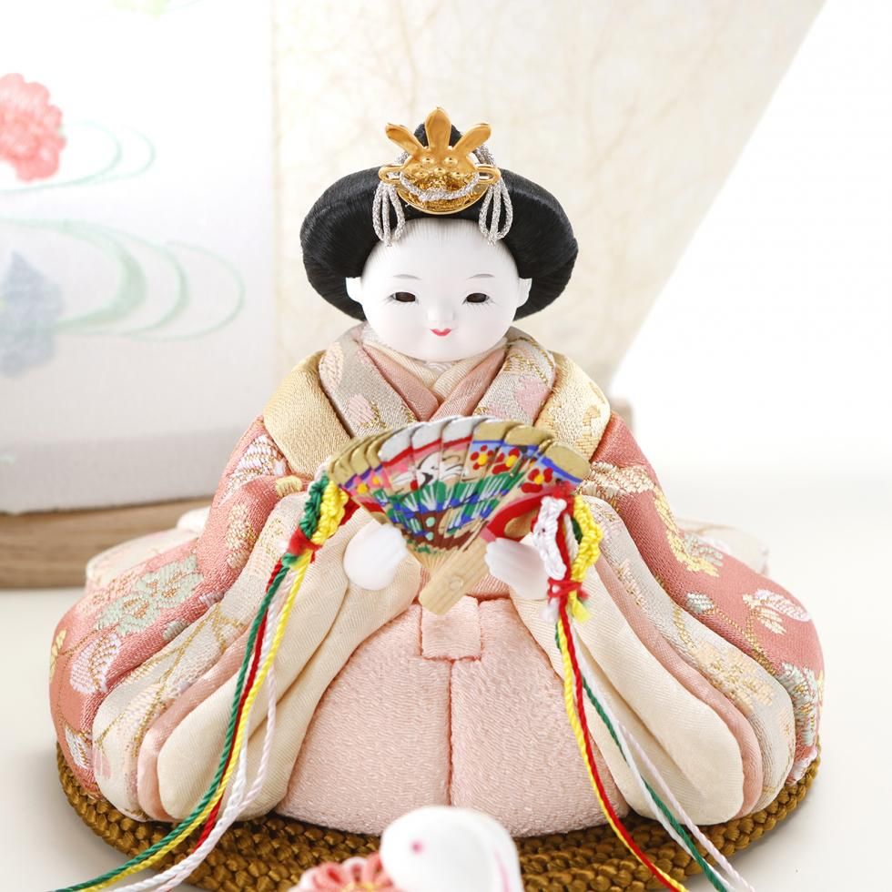 雛人形（ひな人形）「希々雛」｜鈴木晃隆 親王飾り｜今どきでかわいい