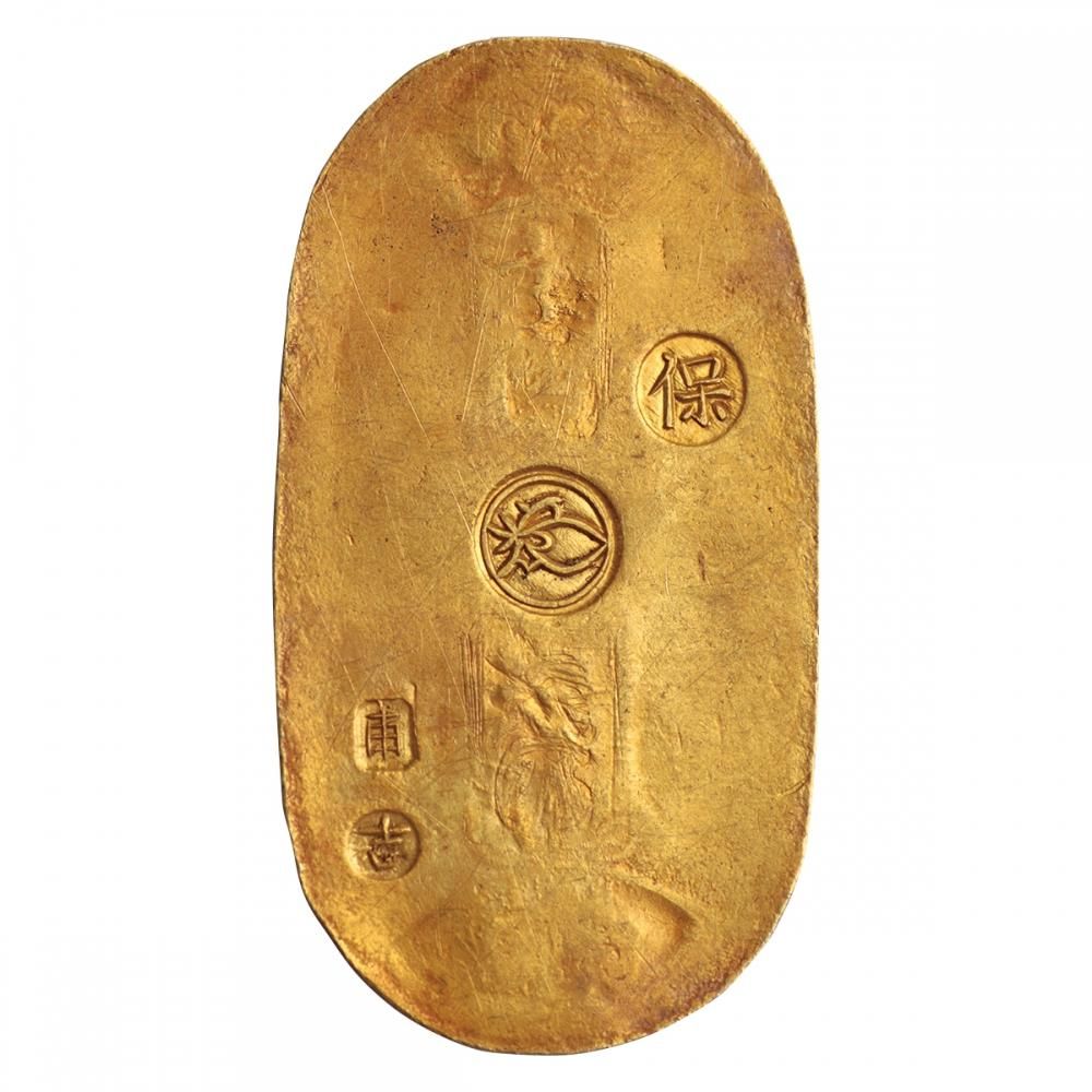 天保小判 古銭 13,05g 厚さ0,6mm 小判 大判 骨董品 鑑定書なし 天保