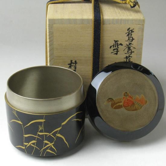 大棗』武蔵野蒔絵 中村宗悦 作 【公式通販】