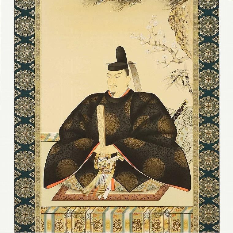 武者」 山口青慶 掛け軸 掛軸 共箱あり 武者」 山口青慶 掛け軸 掛軸