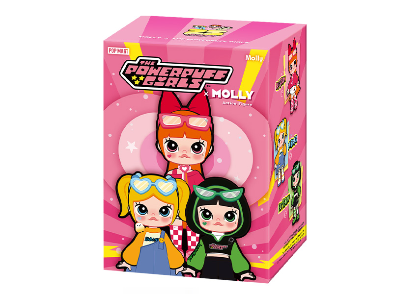 MOLLY × パワーパフガールズ アクションフィギュア 2個 POPMART MOLLY