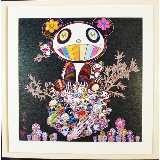 村上隆 【パンダの親子】 PSA10 パンダの親子 psa10 パンダの親子 村上