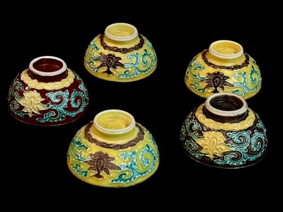 089 十七代永楽善五郎 ぐい呑 京焼（共箱あり・美品） 【公式通販】