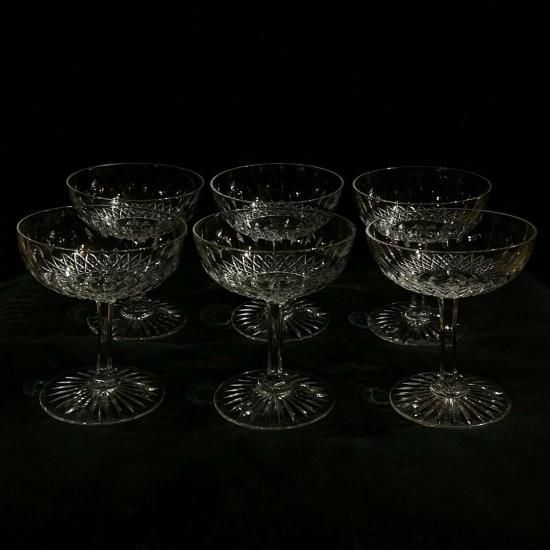 オールドバカラ シャンパングラス 6客」※1客売り致します。 - 正尚堂