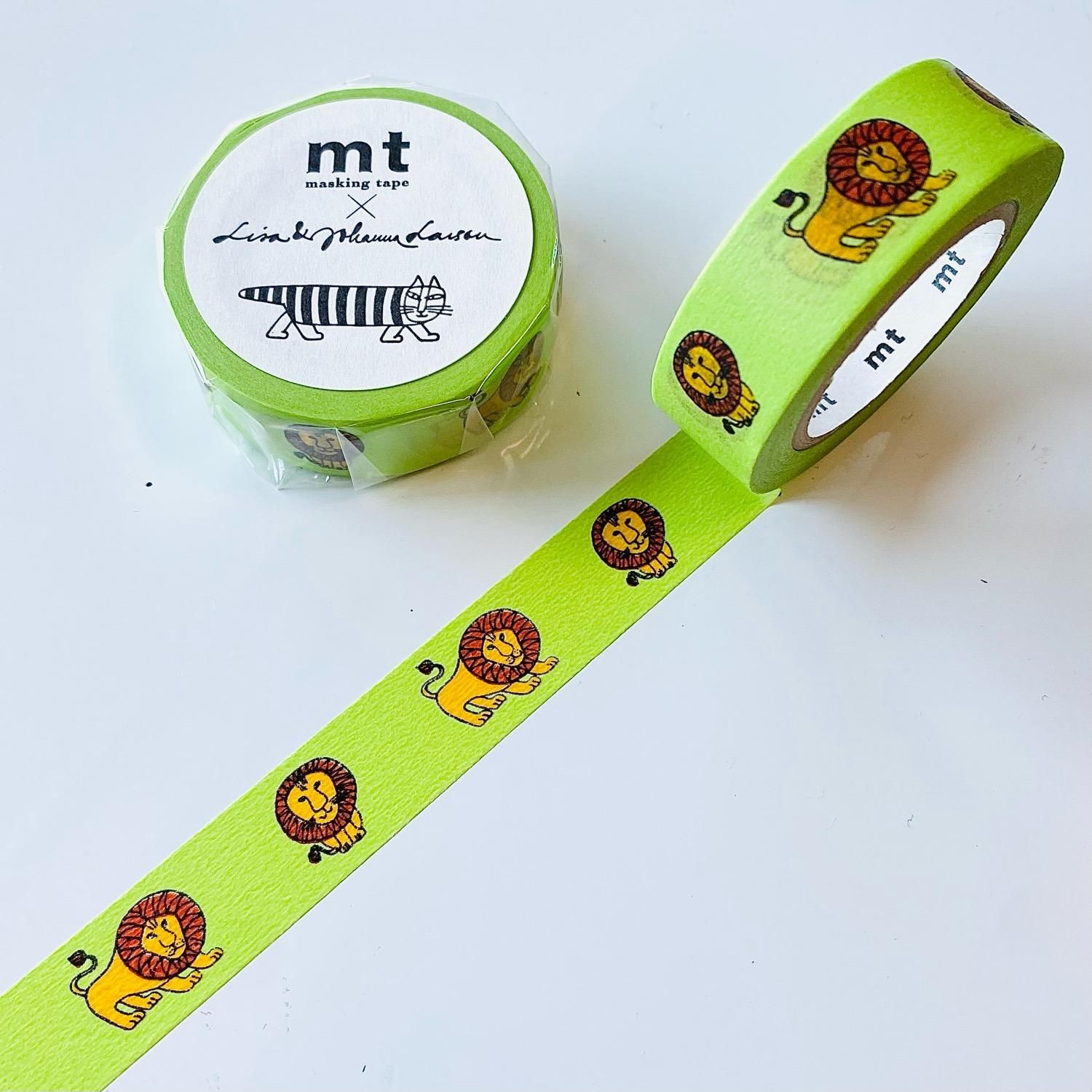 mt(カモ井加工紙) ×Lisa Larson マスキングテープ lion MTLISA06