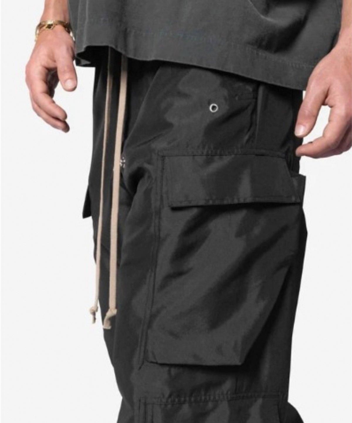 mnml RAVE DOUBLE CARGOPANTS/ BLACK