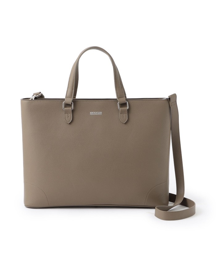 シンセティックシュリンクレザー 2WAYトートバッグ(507584011)｜HANKYU