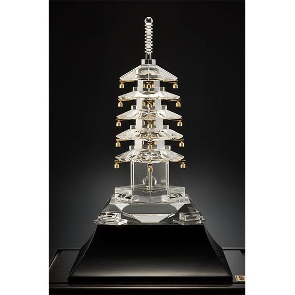 水晶五重塔 田中佑幸 - 三宝堂オンラインショップ