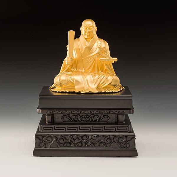 純金製 日蓮聖人 （小）ー三宝堂オンラインショップ