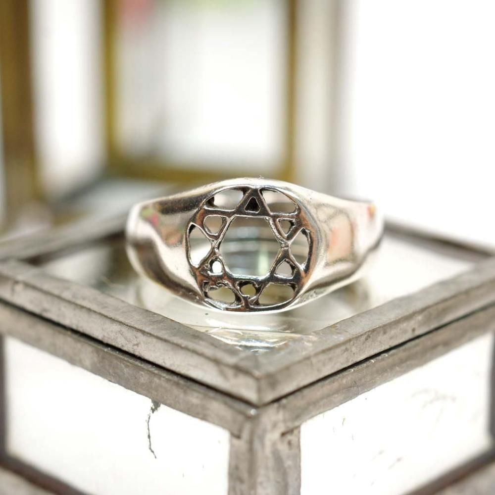 Silver925☆六芒星リング