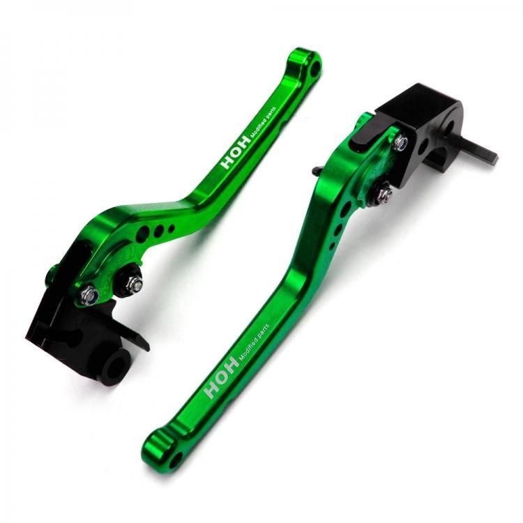 ブレーキ&クラッチ レバーセット アルミ 削り出し 6段階 ビレット