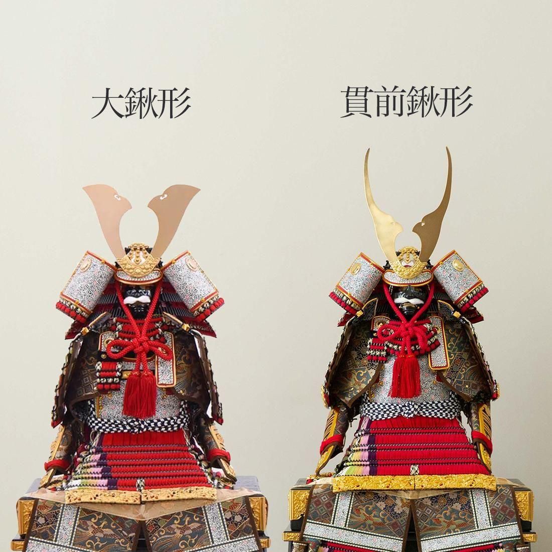 鎧飾り 10号 赤糸威褄取大鎧 貫前神社鍬形
