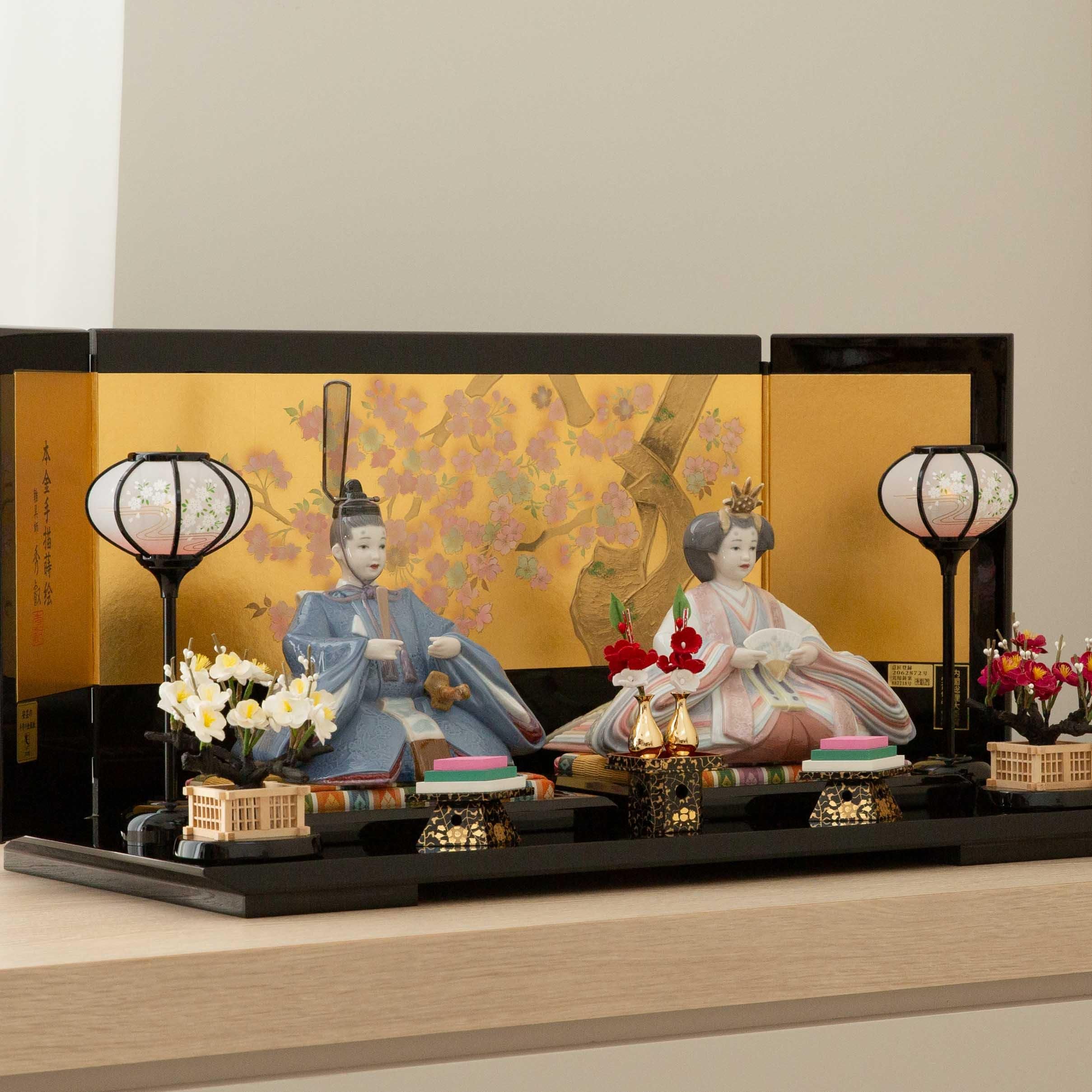 即購入OK！】背景ボード/ドールハウス/ミニチュア/和室/ひな祭り/五月